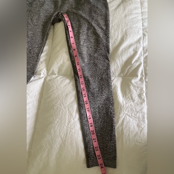 Gymshark Vital Seamless 2.0 Leggings High Rise Compression Smokey Gray Marl Sz M - Picture 15 of 15